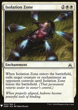 Isolation Zone (Mystery)
