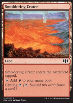 Smoldering Crater (Commander 2014)