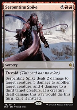 Serpentine Spike (Battle for Zendikar)
