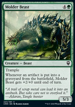Molder Beast Foil (Commander Legends)