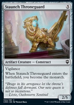 4x Staunch Throneguard (Commander Legends)