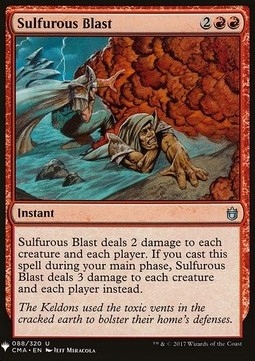 Sulfurous Blast (Mystery)