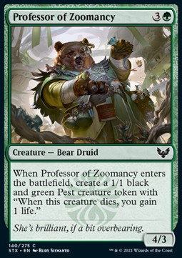 Professor of Zoomancy Foil (Strixhaven)