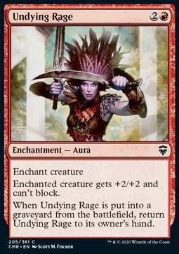 Undying Rage Foil (Commander Legends)