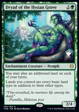 Dryad of the Ilysian Grove (Theros Beyond Death: Promos)