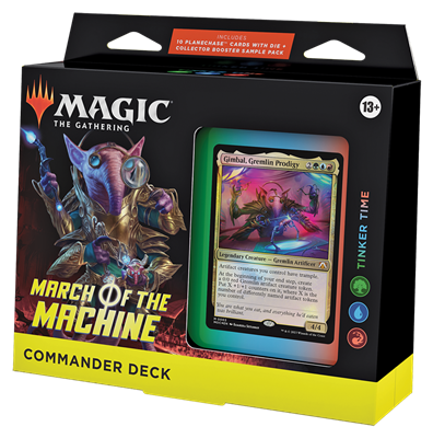 March of the Machine Commander Deck Tinker Time